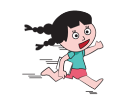 Mundane Girl Animated sticker #12453011