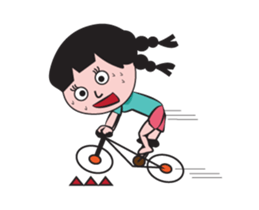 Mundane Girl Animated sticker #12453012