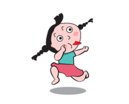 Mundane Girl Animated sticker #12453014