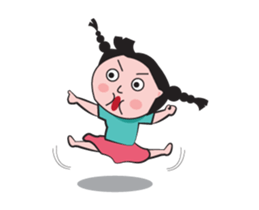 Mundane Girl Animated sticker #12453015