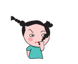 Mundane Girl Animated sticker #12453017