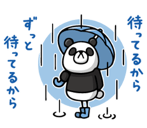 Do your best. Panda man 2 sticker #12453065