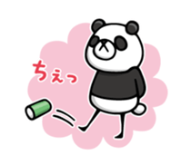 Do your best. Panda man 2 sticker #12453077