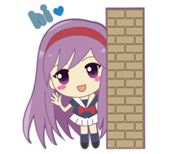 Mix World Girl (School Girl Ver.) sticker #12453222