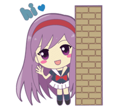Mix World Girl (School Girl Ver.) sticker #12453222