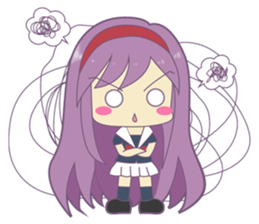 Mix World Girl (School Girl Ver.) sticker #12453224