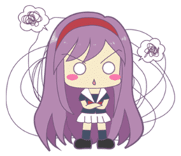 Mix World Girl (School Girl Ver.) sticker #12453224