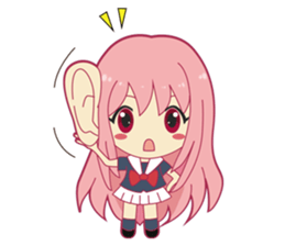 Mix World Girl (School Girl Ver.) sticker #12453229