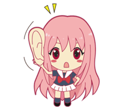 Mix World Girl (School Girl Ver.) sticker #12453229