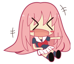 Mix World Girl (School Girl Ver.) sticker #12453231