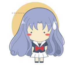 Mix World Girl (School Girl Ver.) sticker #12453235