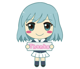 Mix World Girl (School Girl Ver.) sticker #12453240