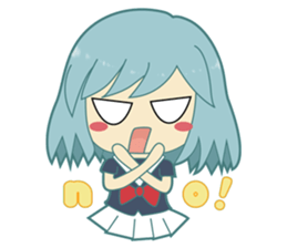 Mix World Girl (School Girl Ver.) sticker #12453241