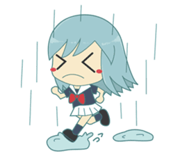 Mix World Girl (School Girl Ver.) sticker #12453243