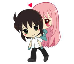 Mix World Girl (School Girl Ver.) sticker #12453250