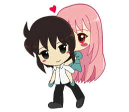 Mix World Girl (School Girl Ver.) sticker #12453250