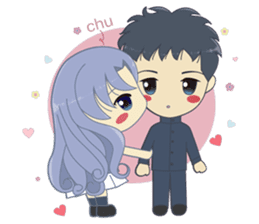 Mix World Girl (School Girl Ver.) sticker #12453251