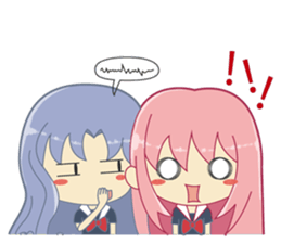 Mix World Girl (School Girl Ver.) sticker #12453255