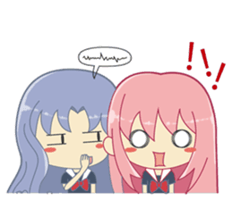 Mix World Girl (School Girl Ver.) sticker #12453255