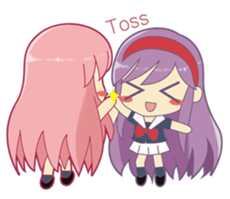 Mix World Girl (School Girl Ver.) sticker #12453257