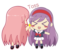 Mix World Girl (School Girl Ver.) sticker #12453257