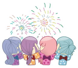 Mix World Girl (School Girl Ver.) sticker #12453261