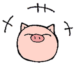 Boo Boo Pig sticker #12453351