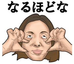 Just right face sticker #12454676