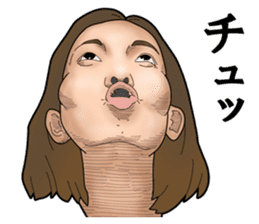 Just right face sticker #12454678