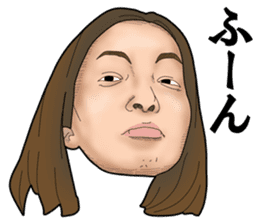 Just right face sticker #12454687