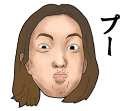 Just right face sticker #12454701