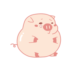My Cute Lovely Pig, Animated 4 sticker #12455030