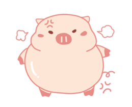 My Cute Lovely Pig, Animated 4 sticker #12455031