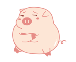 My Cute Lovely Pig, Animated 4 sticker #12455037