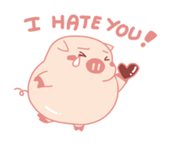My Cute Lovely Pig, Animated 4 sticker #12455044
