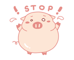 My Cute Lovely Pig, Animated 4 sticker #12455045