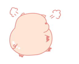 My Cute Lovely Pig, Animated 4 sticker #12455047