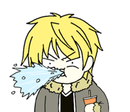 Vitality boy sticker #12455870