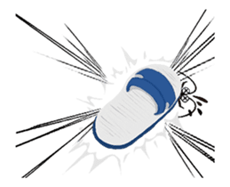 Elegant girl- Q version of everyday life sticker #12456363