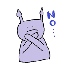 an invisible bacterical sticker sticker #12456427