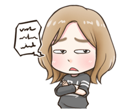 SWAG Girl sticker #12456700