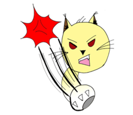 Foi Thong - The sensitive cat sticker #12456766