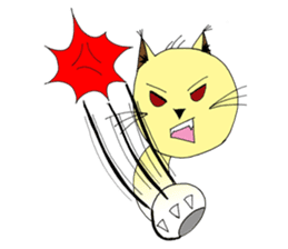 Foi Thong - The sensitive cat sticker #12456766