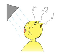 Foi Thong - The sensitive cat sticker #12456767