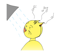 Foi Thong - The sensitive cat sticker #12456767