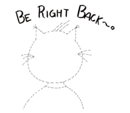 Foi Thong - The sensitive cat sticker #12456768