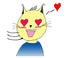 Foi Thong - The sensitive cat sticker #12456784