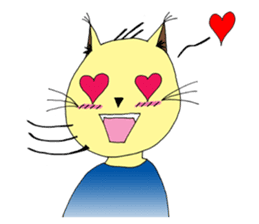 Foi Thong - The sensitive cat sticker #12456784