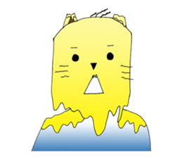 Foi Thong - The sensitive cat sticker #12456785