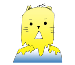 Foi Thong - The sensitive cat sticker #12456785